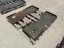 (2) Unused Formed Skid Steer Frames