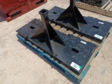 Unused 2'' Hitch Receiver V2 (Skid Steer Attachment)