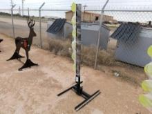Unused 3/8'' Thick AR500 Dueling Tree Shooting Target