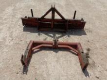 Quick Hitch, 3 Point Hitch Barbed Wire Spools Holder