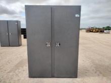 Unused 2 Door Storage Cabinet