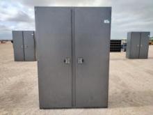 Unused 2 Door Storage Cabinet