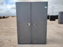 Unused 2 Door Storage Cabinet