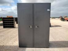 Unused 2 Door Storage Cabinet