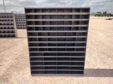 Unused (76 Bin) Metal Bolt Bin