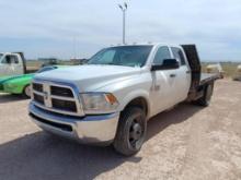 2012 Dodge Ram 3500 HD Dually Flatbed Pickup