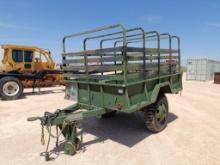 Military 1 1/2 Ton 2 Wheel M103 Trailer