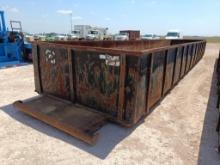 8Ft x 40Ft Open Top Tank on Skid