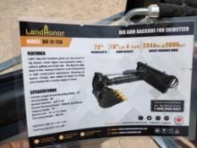Unused Landhonor BH-12-72D Skid Steer Big Arm Backhoe