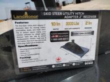 Unused Landhonor UHA-16-3000G Skid Steer Utility Hitch Adapter