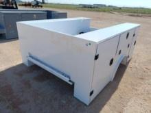 8ft Single Wheel 1 Ton Service Bed w/Trailer Hitch