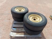 (4) Wheels w/Tires 235/75 R 15