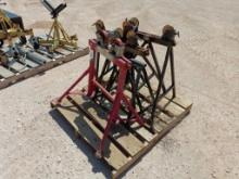 (4) Pipe Jack Stands