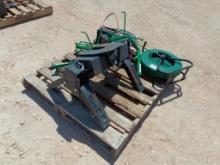 Pallet of Misc Items, Hose Reels, 5th Wheel Trailer Hitch