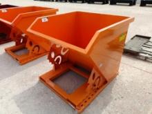 Unused 1Cu Yd Self Dumping Hopper