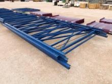 (4) 8ft x 14ft High Pallet Rack Uprights