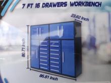 Unused Chery 7Ft 16 Drawers Tool Chest
