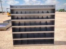Unused (53 Bin) Metal Bolt Bin
