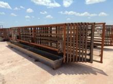 (10) 24Ft Free Standing Fence Panels