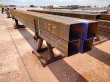 (4) pcs of 6" Square Tubing @ 16 Ft