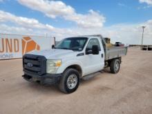 2013 Ford F-250 XL Super Duty Flatbed Pickup