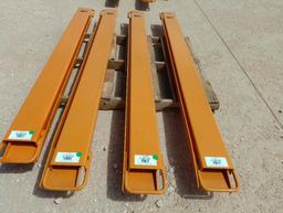 (1) Set Unused 82'' Fork Extensions