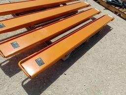 (1) Set Unused 76'' Fork Extensions