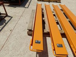 (1) Set Unused 76'' Fork Extensions