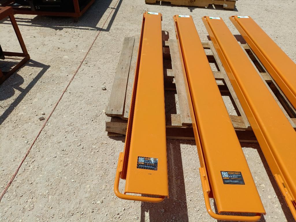 (1) Set Unused 76'' Fork Extensions
