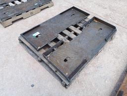 (2) Unused Formed Skid Steer Frames