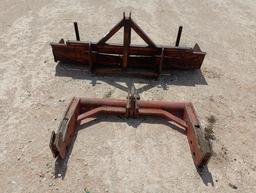Quick Hitch, 3 Point Hitch Barbed Wire Spools Holder