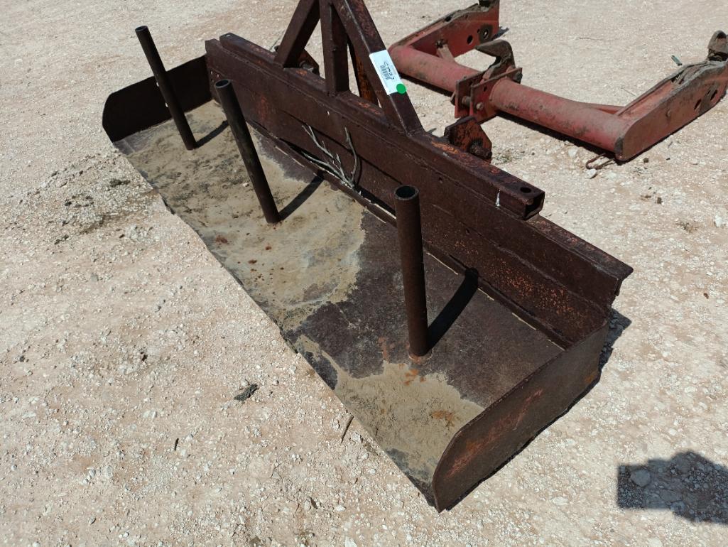 Quick Hitch, 3 Point Hitch Barbed Wire Spools Holder