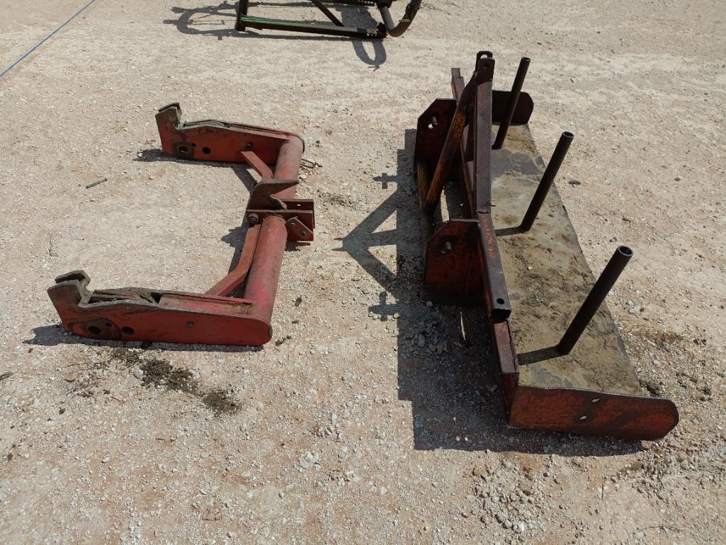 Quick Hitch, 3 Point Hitch Barbed Wire Spools Holder