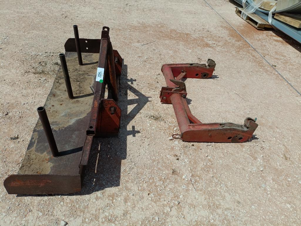 Quick Hitch, 3 Point Hitch Barbed Wire Spools Holder