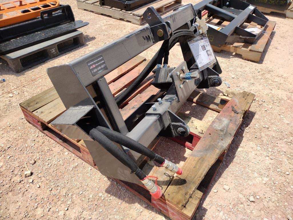 Unused Landhonor PHA-16-2C Skid Steer 3 Point Hitch Adapter
