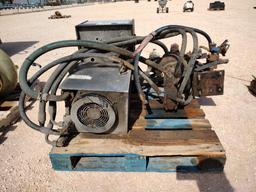 Hydraulic Blow Pump w/HydraFlow Oil Cooler & idle free APU Unit