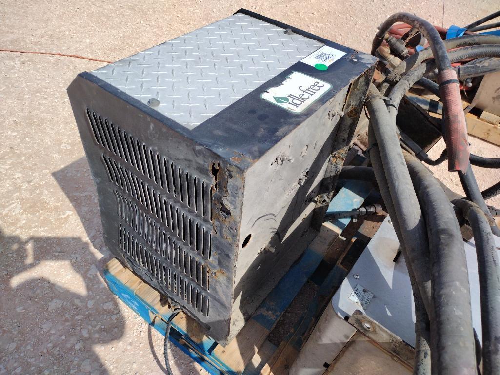 Hydraulic Blow Pump w/HydraFlow Oil Cooler & idle free APU Unit
