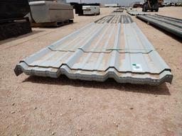 (76 pcs) R Panels 21' 2'' Longest & Misc Lengths, Color White