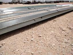 (76 pcs) R Panels 21' 2'' Longest & Misc Lengths, Color White