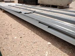 (76 pcs) R Panels 21' 2'' Longest & Misc Lengths, Color White