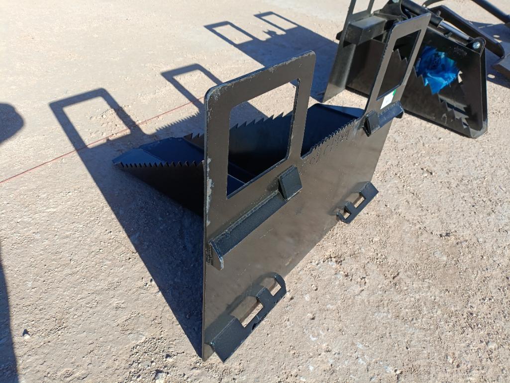 Unused 40'' Skid Steer Spade Bucket
