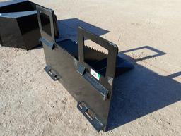 Unused 40'' Skid Steer Spade Bucket