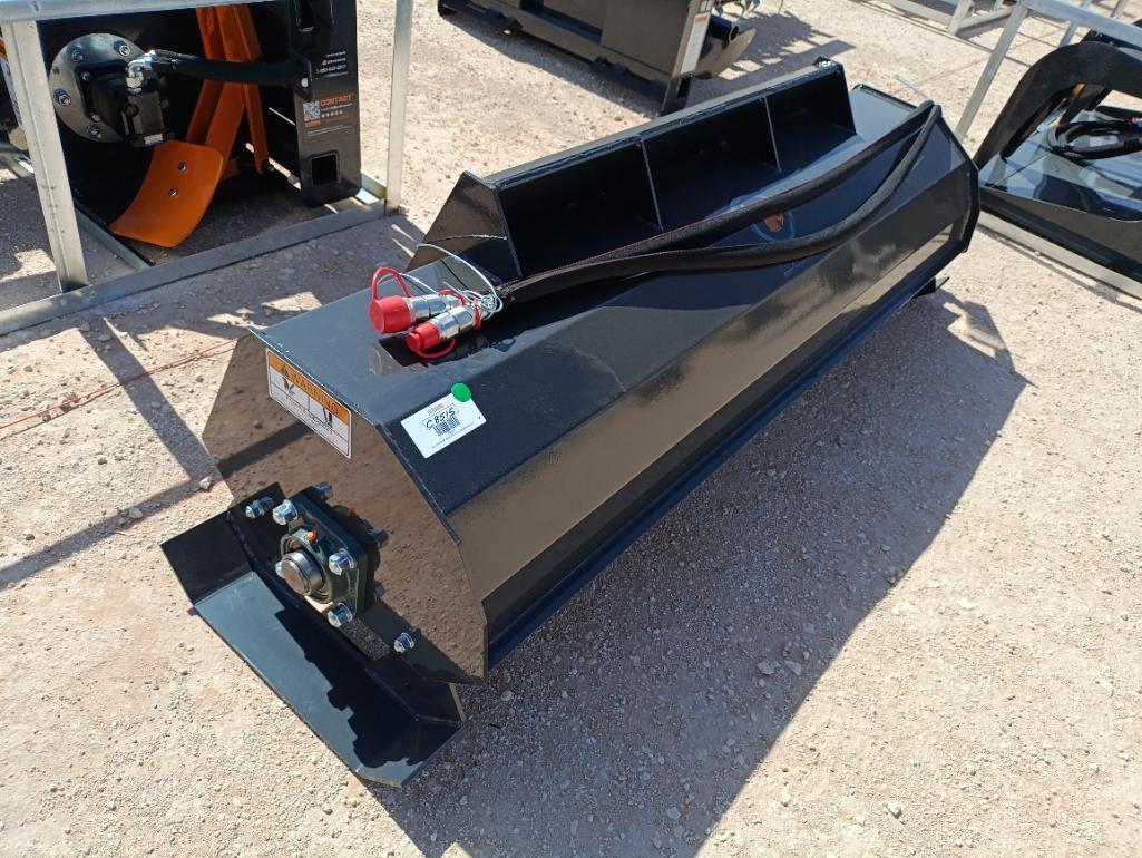 Unused Wolverine TL-12-72W Skid Steer Rotary Tiller