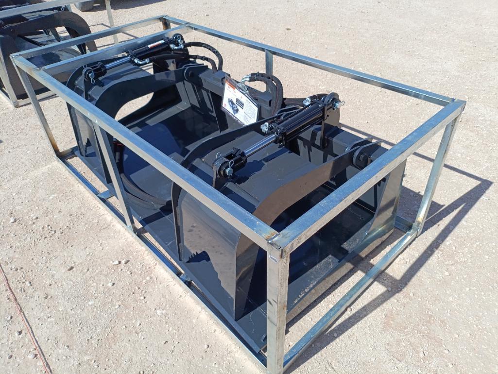 Unused Wolverine GB-11-72W Skid Steer Grapple Bucket