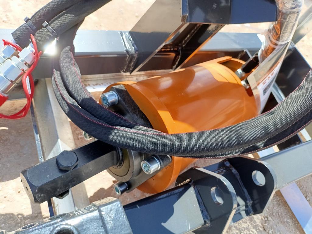 Unused Wolverine ADB-13-1218R Skid Steer Auger Drive w/(2) Auger Bits