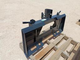 Unused Wolverine PT-16-01C Skid Steer Quick Hitch