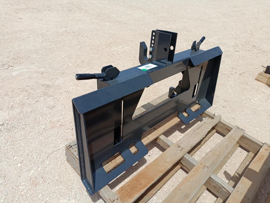 Unused Wolverine PT-16-01C Skid Steer Quick Hitch