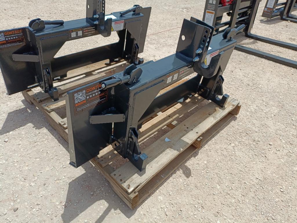 Unused Wolverine PT-16-01C Skid Steer Quick Hitch