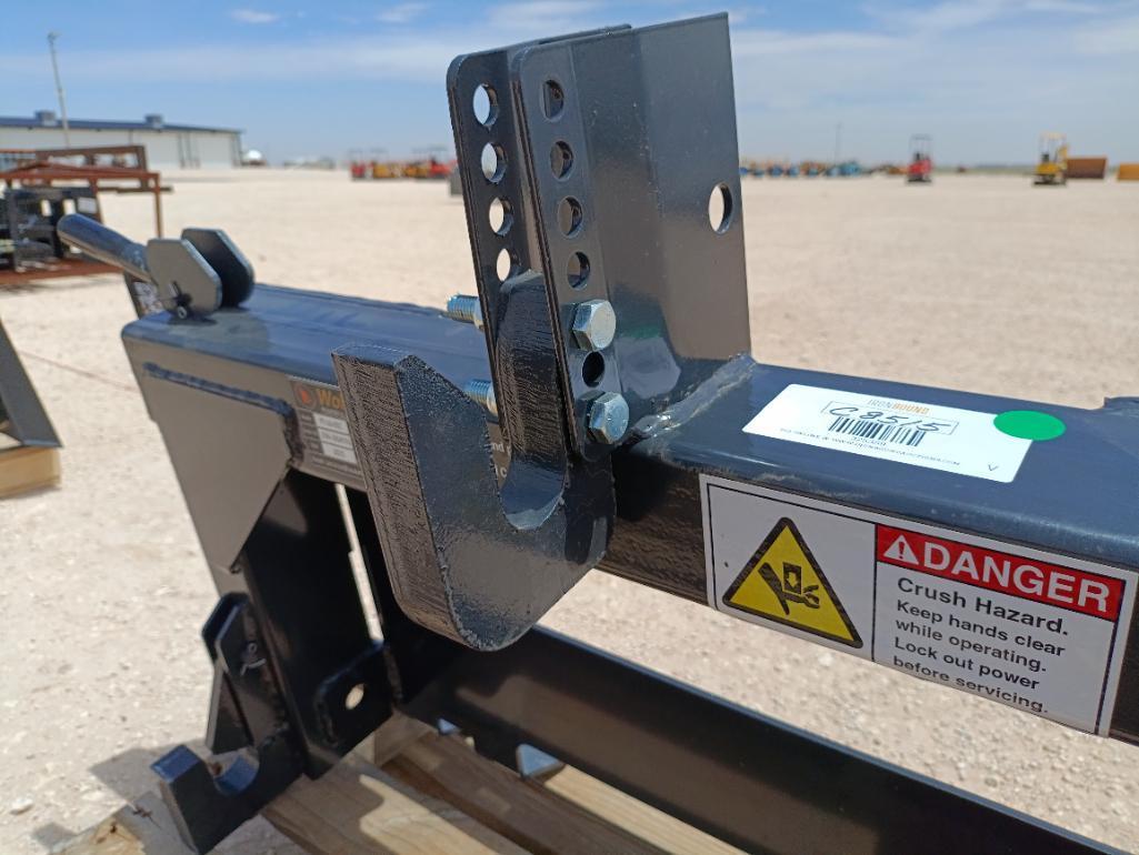 Unused Wolverine PT-16-01C Skid Steer Quick Hitch