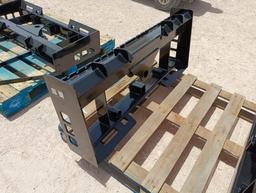 Unused Wolverine PFFT1-13-45W Skid Steer Pallet Fork Frame